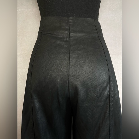 Black high waisted tapered trousers size xs - Picture 5 of 6
